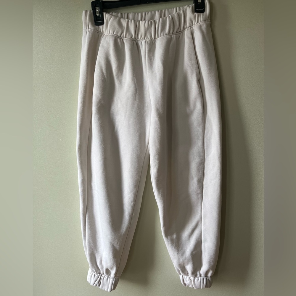 A new day Jogger Sweatpants   Cream color With pockets